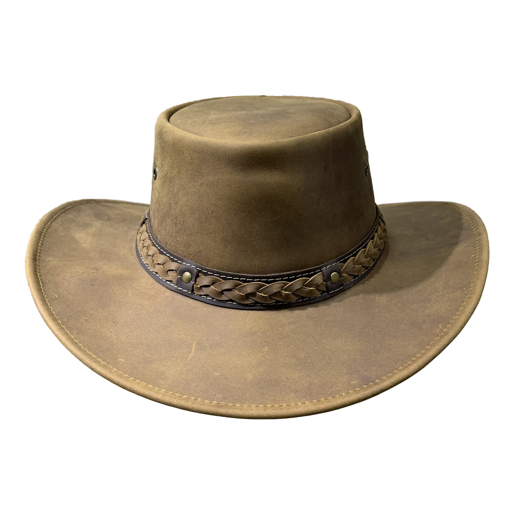 Melbourne Premium Cowhide Leather Hat