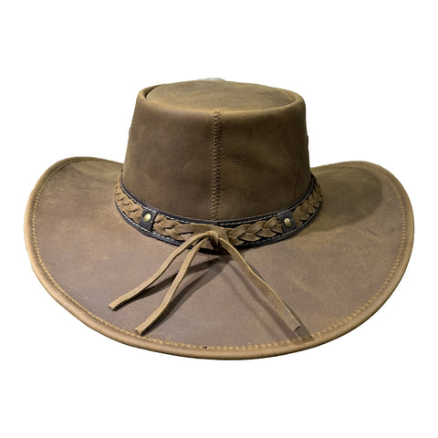 Melbourne Premium Cowhide Leather Hat