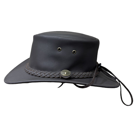 Newcastle Premium Full Grain Cowhide Leather Hat